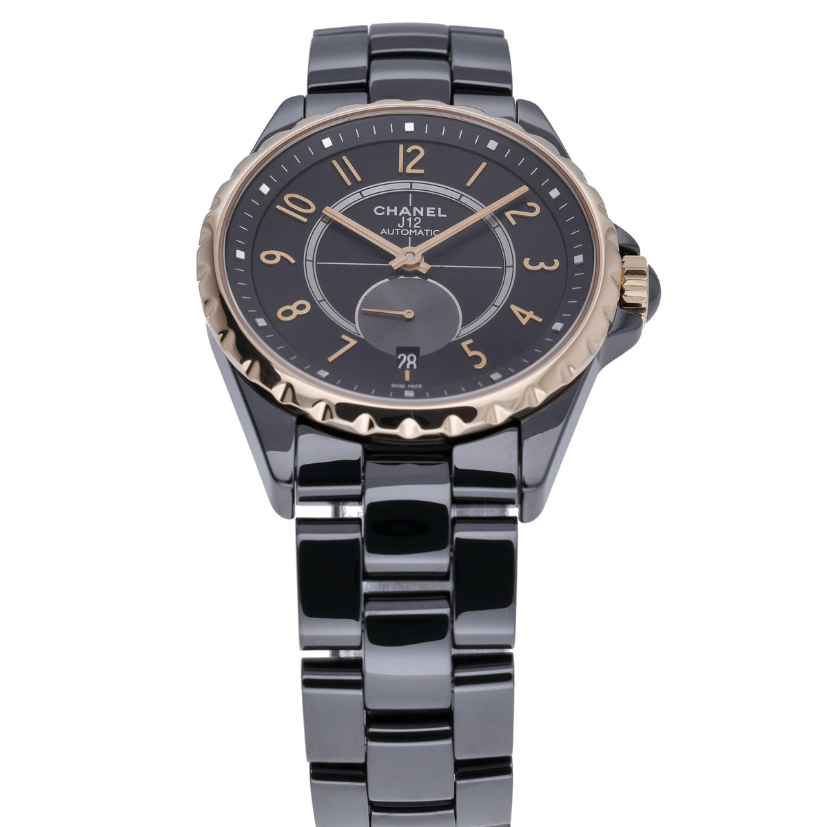 Chanel J12 H838 with black dial and ceramic case - product image 2