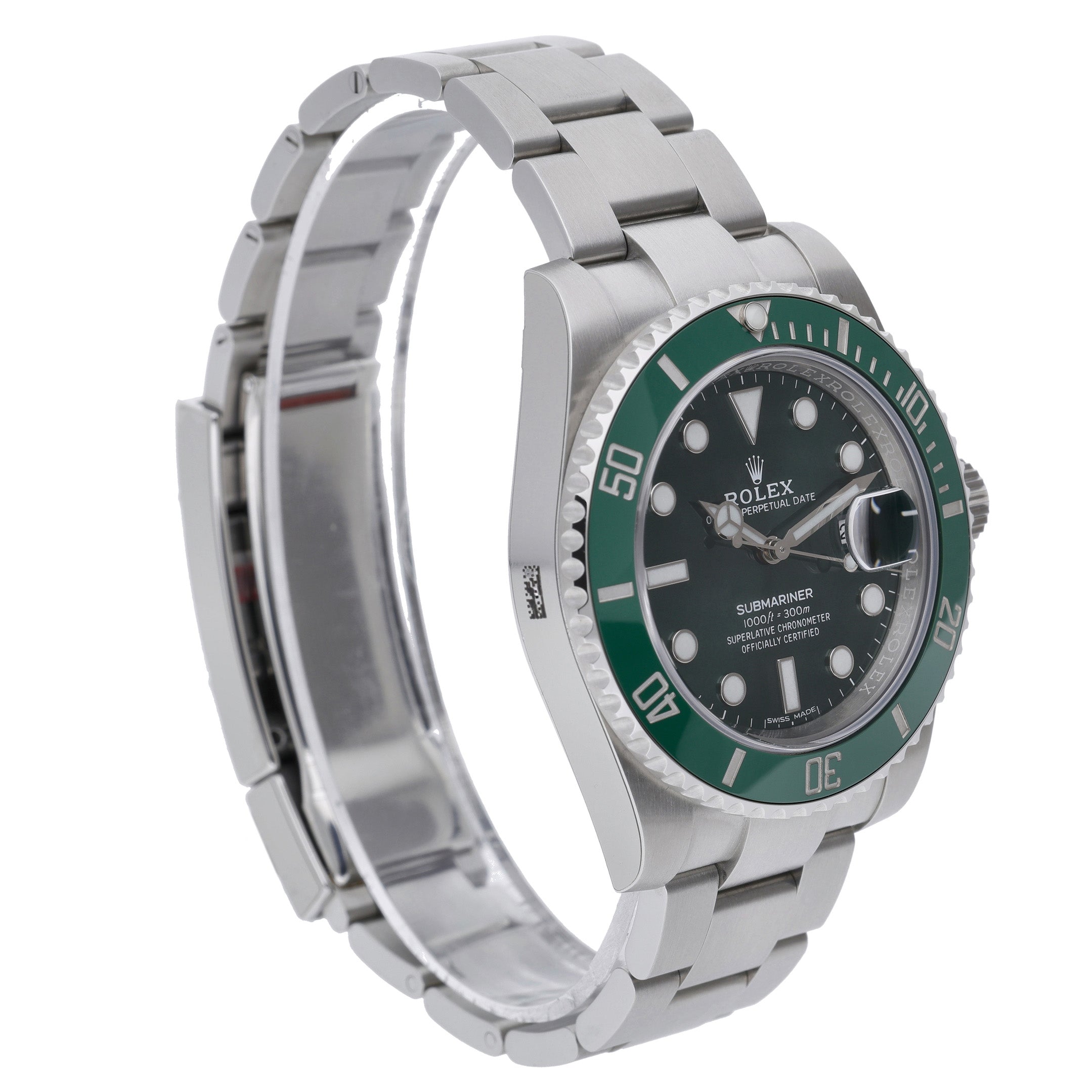 Rolex Submariner 116610LV with green dial and oystersteel case - product image 4