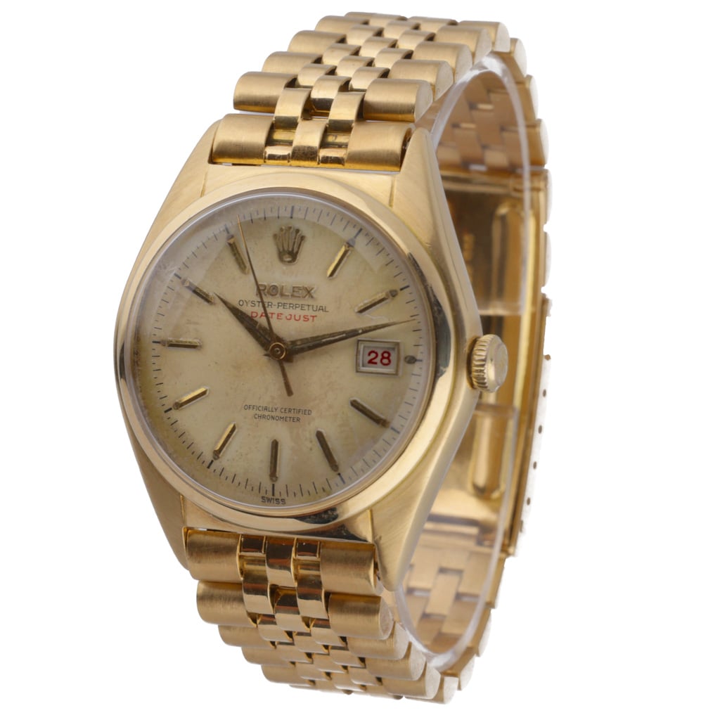 Rolex Datejust 5030 with cream dial and 18ct yellow gold case - product image 3