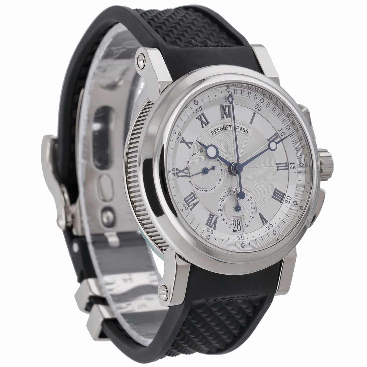Breguet Marine 5827/BB/125/ZU with silver dial and 18ct white gold case - product image 4
