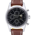Breitling Transocean Chronograph 1461 A1931012 with black dial and steel case