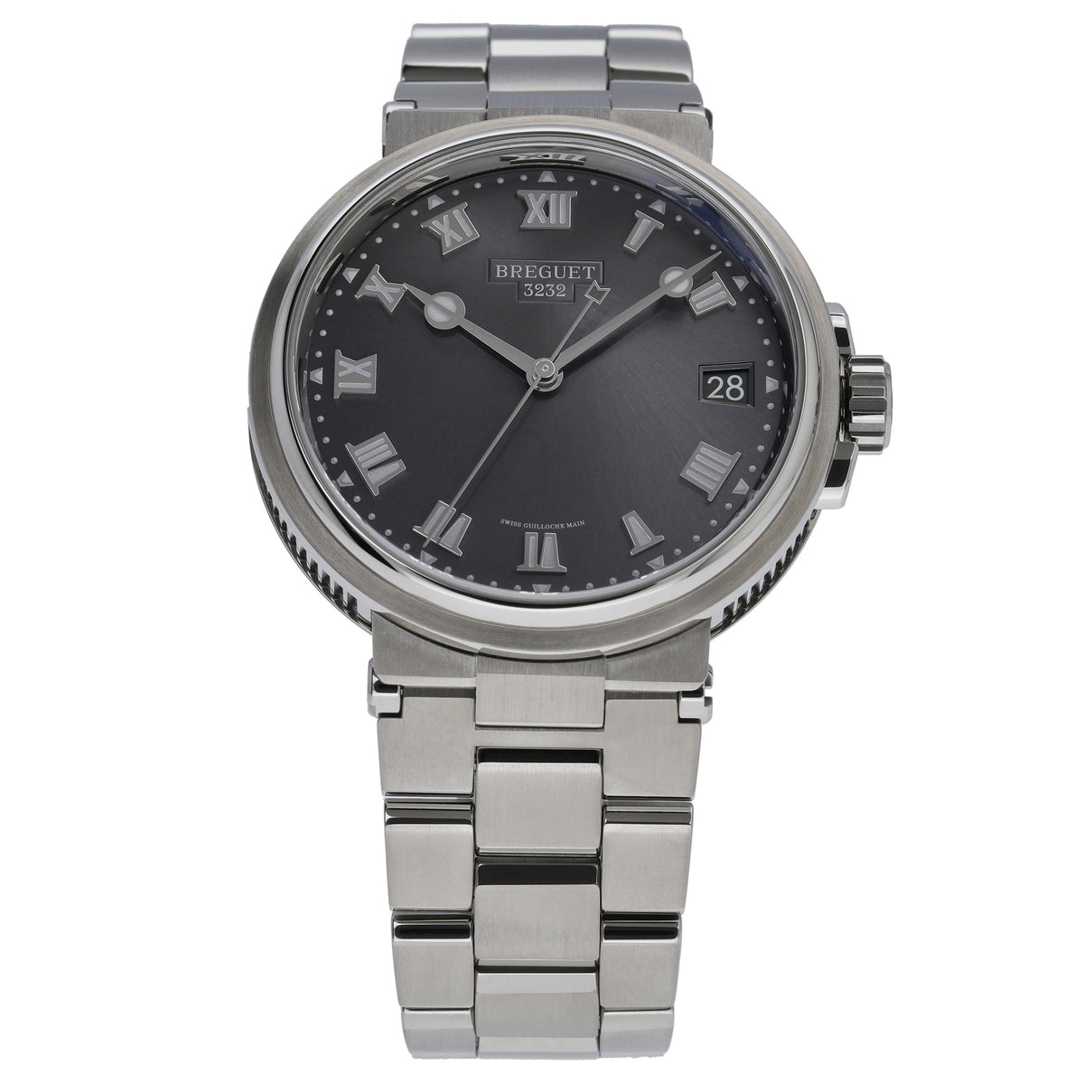 Breguet Marine 5517TI/G2/TZ0 with grey dial and titanium case - product image 3