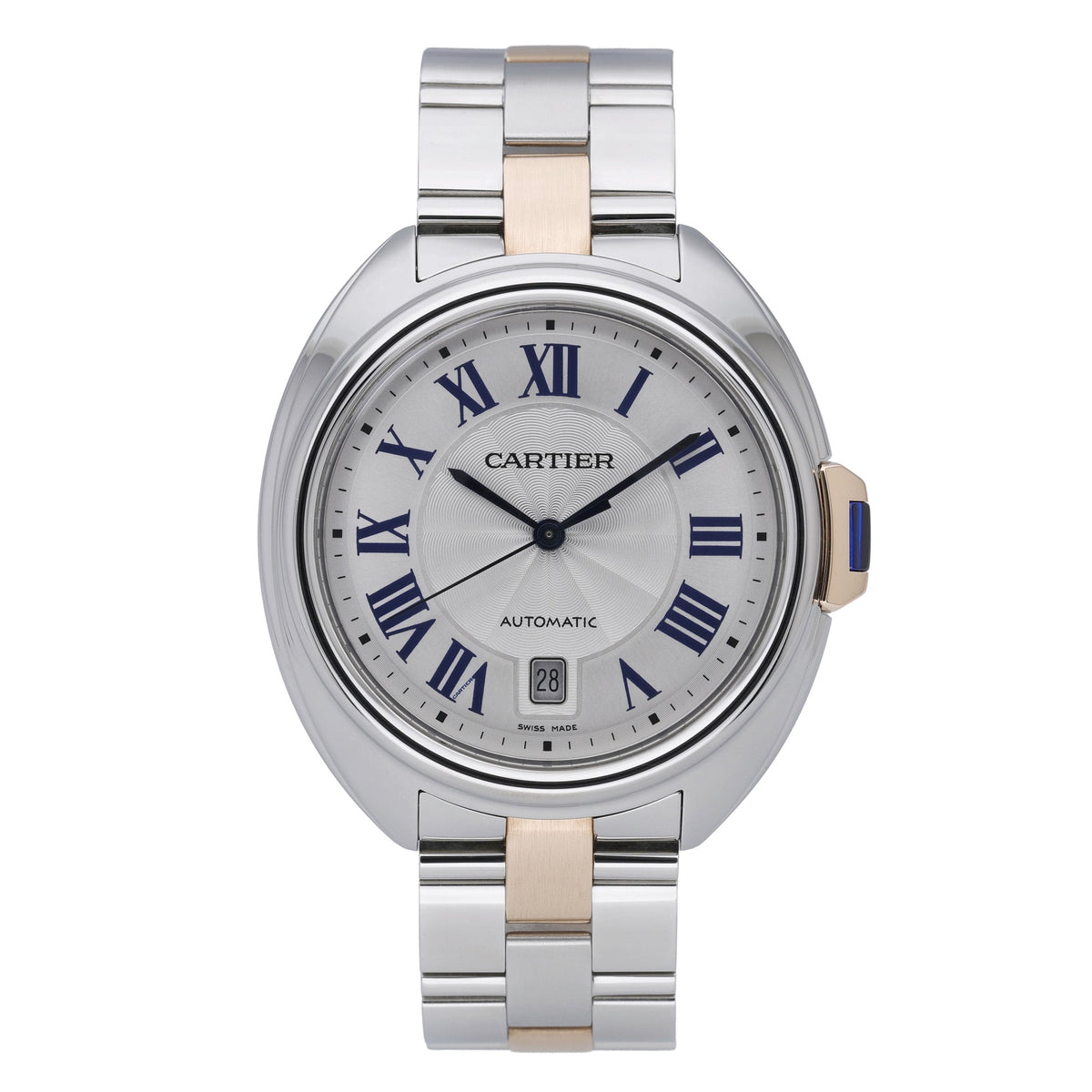 Cartier Clé de Cartier W2CL0002 with silver dial and steel case - product image 2