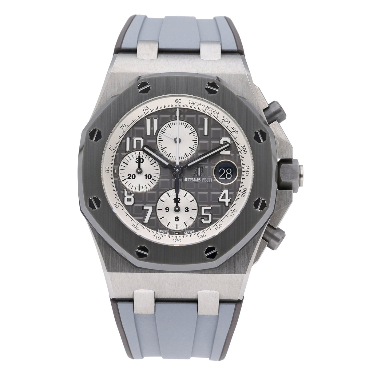 Audemars Piguet Royal Oak Offshore Chronograph 26470IO.OO.A006CA.01 with grey dial and titanium case - product image 2