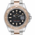 Rolex Yacht-Master 40 116621 with black dial and steel & rose gold case