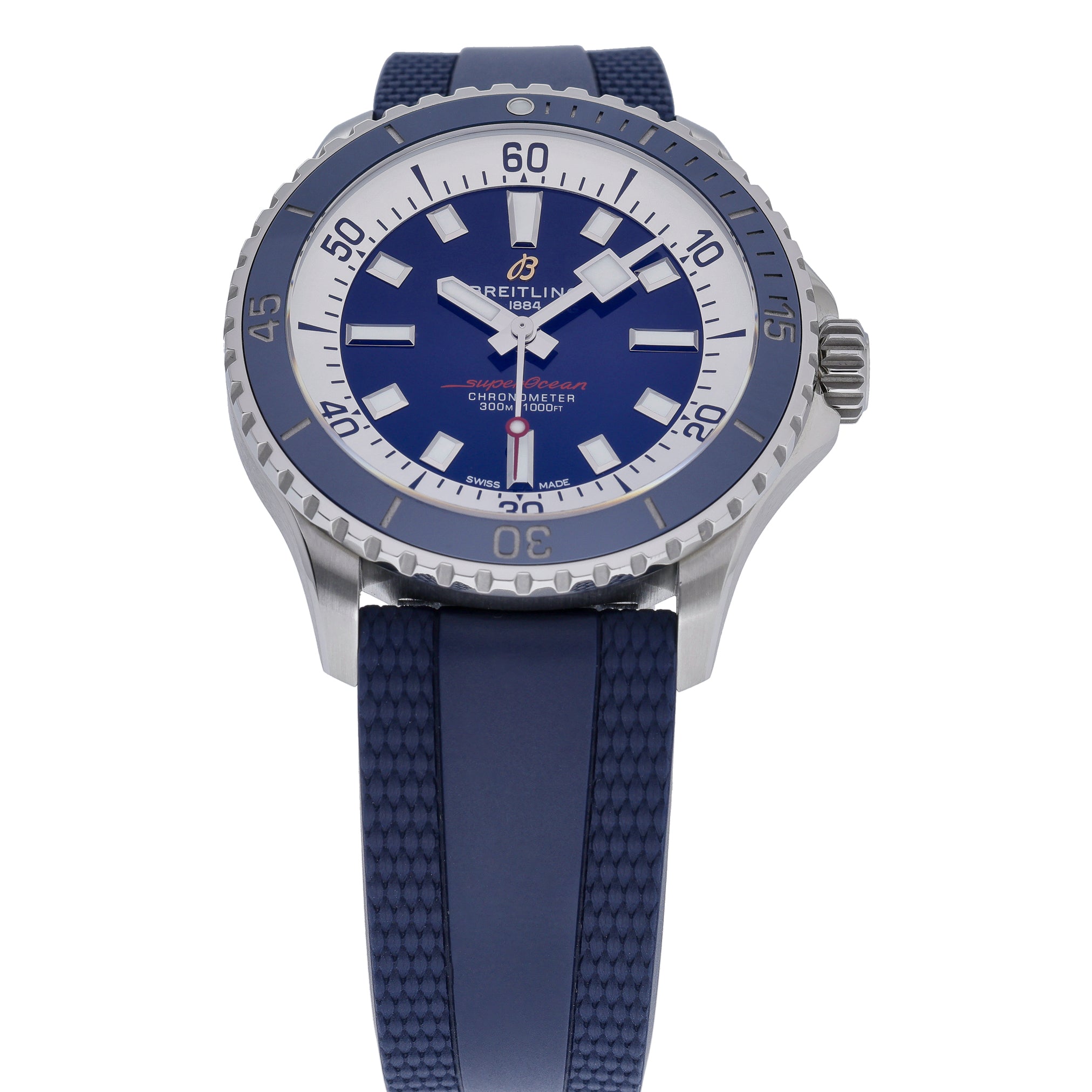 Breitling SuperOcean 44 A17375E71C1S1 with blue dial and steel case - product image 2