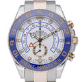 Rolex Yacht-Master II 116681 with white dial and steel & rose gold case