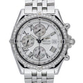 Breitling Cockpit A13358 with white dial and steel case