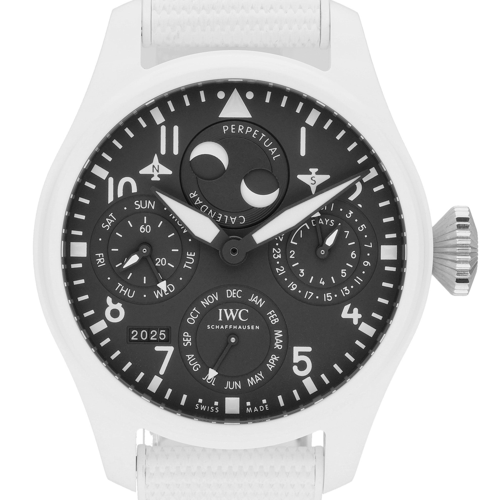 IWC Top Gun IW503008 with black dial and ceramic case