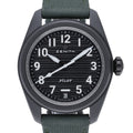 Zenith Pilot 49.4000.3620/21.I001 with black dial and ceramic case