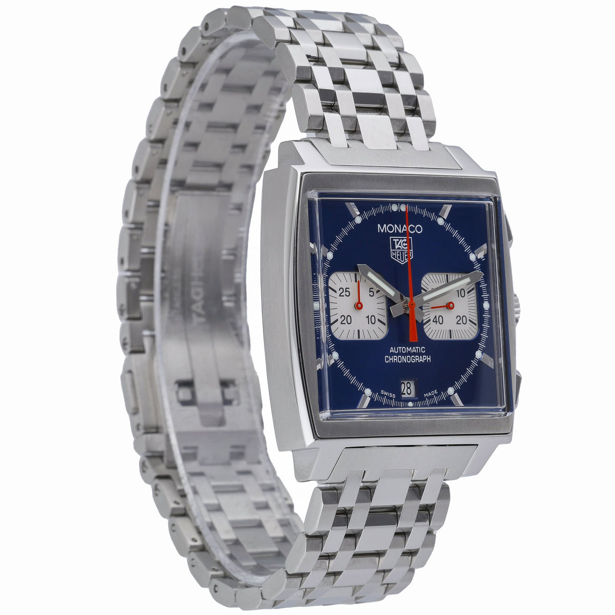Tag Heuer Steve McQueen CW2113-0 with blue dial and steel case - product image 4