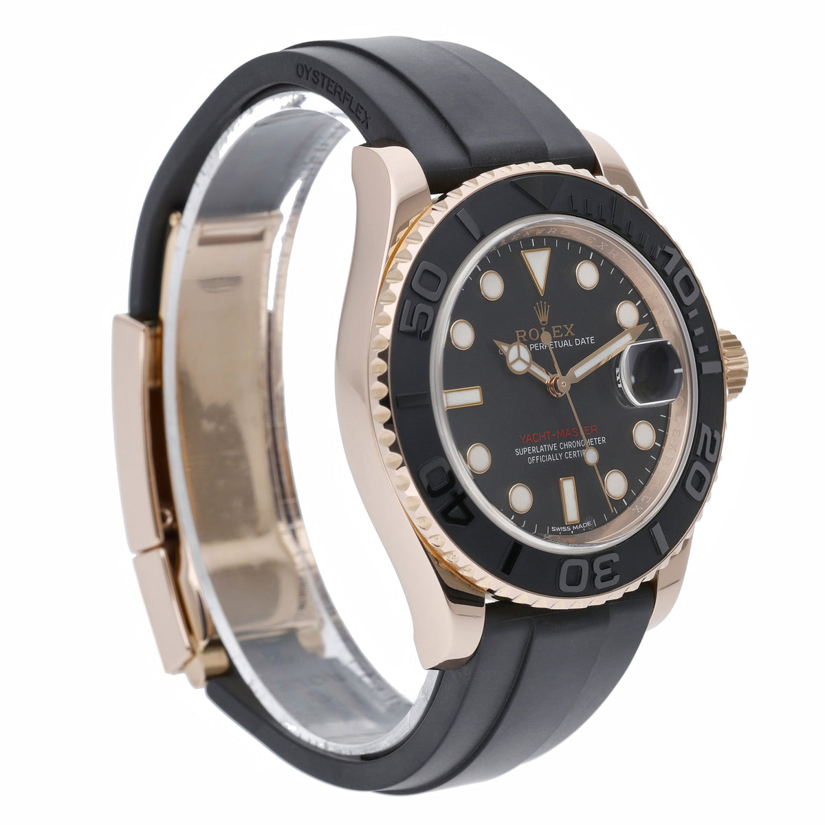 Rolex Yacht-Master 40 116655 with black dial and 18ct rose gold case - product image 4