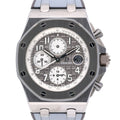 Audemars Piguet Royal Oak Offshore Chronograph 26470IO.OO.A006CA.01 with grey dial and titanium case