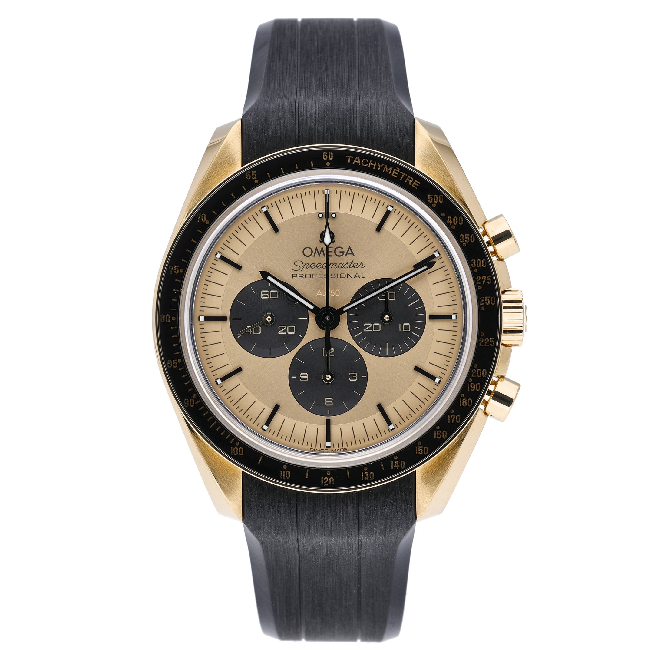 Omega Moonshine 310.62.42.50.99.001 with champagne dial and 18ct yellow gold case - product image 2