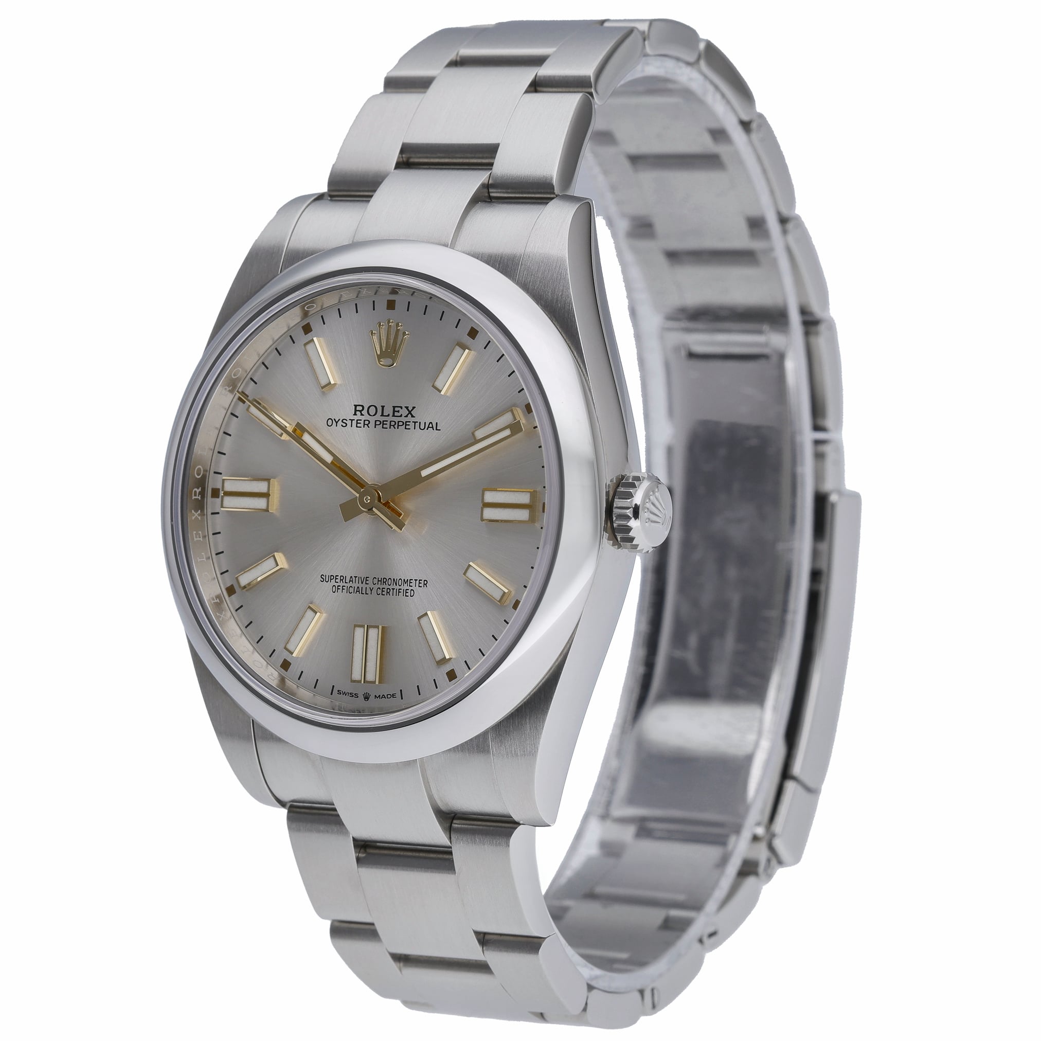 Rolex Rolex Oyster Perpetual 41 124300 with silver dial and oystersteel case - product image 3