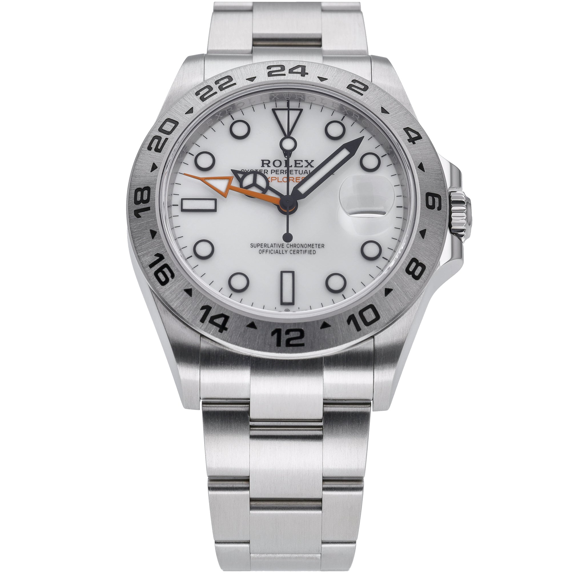 Rolex Explorer II 226570 with white dial and oystersteel case - product image 2