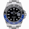 Rolex GMT-Master II 126710BLNR with black dial and oystersteel case