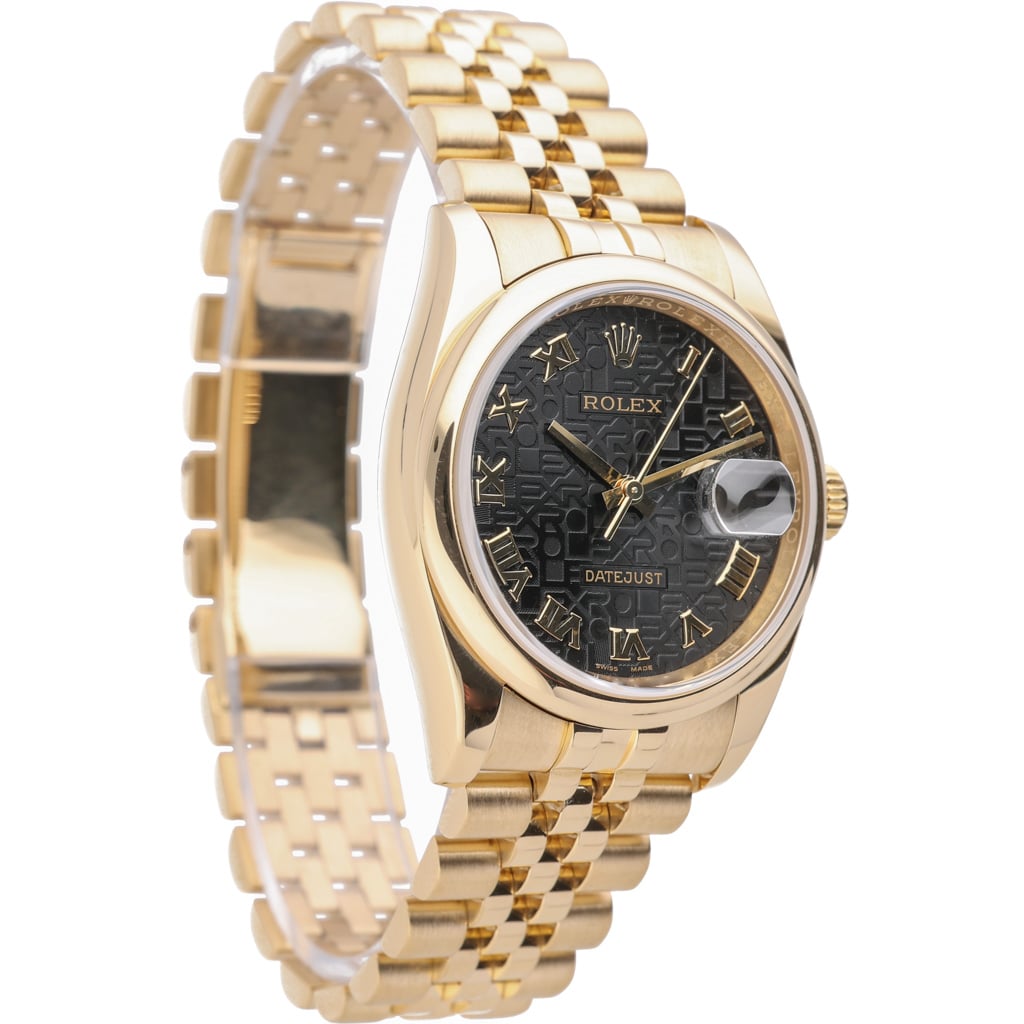 Rolex Datejust 116208 with jubilee dial and 18ct yellow gold case - product image 4