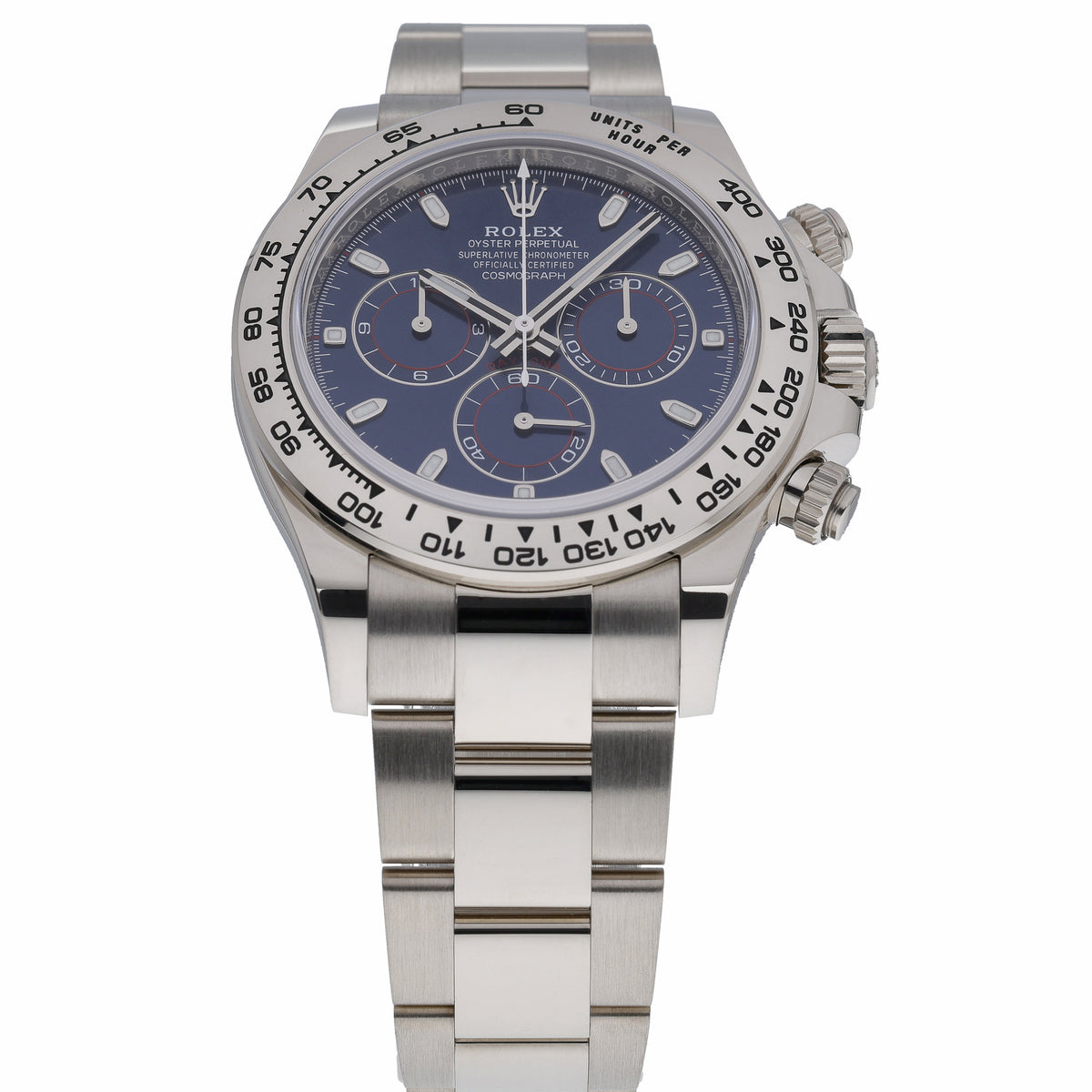 Rolex Daytona 116509 with blue dial and 18ct white gold case - product image 2