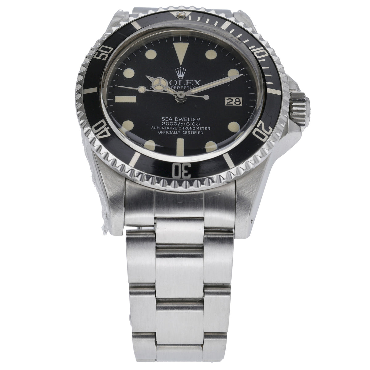 Rolex Sea-Dweller 1665 with black dial and steel case - product image 3