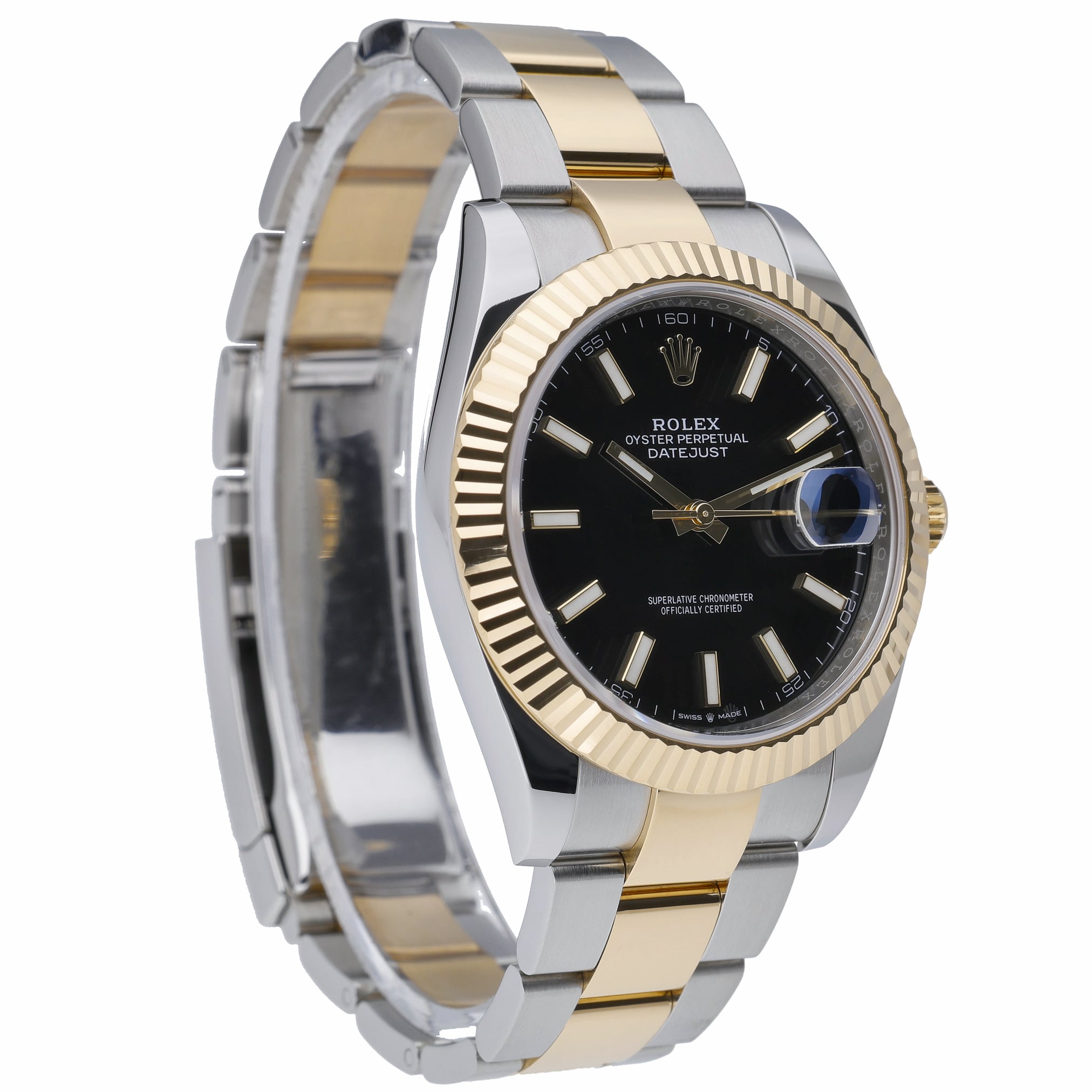 Rolex Datejust 41 126333 with black dial and steel & yellow gold case - product image 4