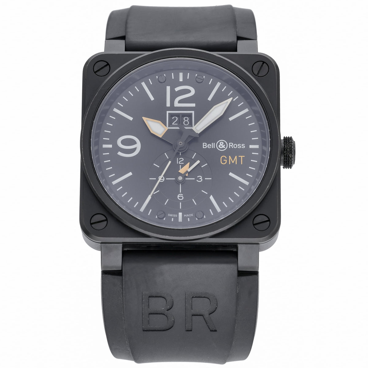 Bell & Ross BR03-51GMT BR03-51-S with black dial and steel case - product image 2