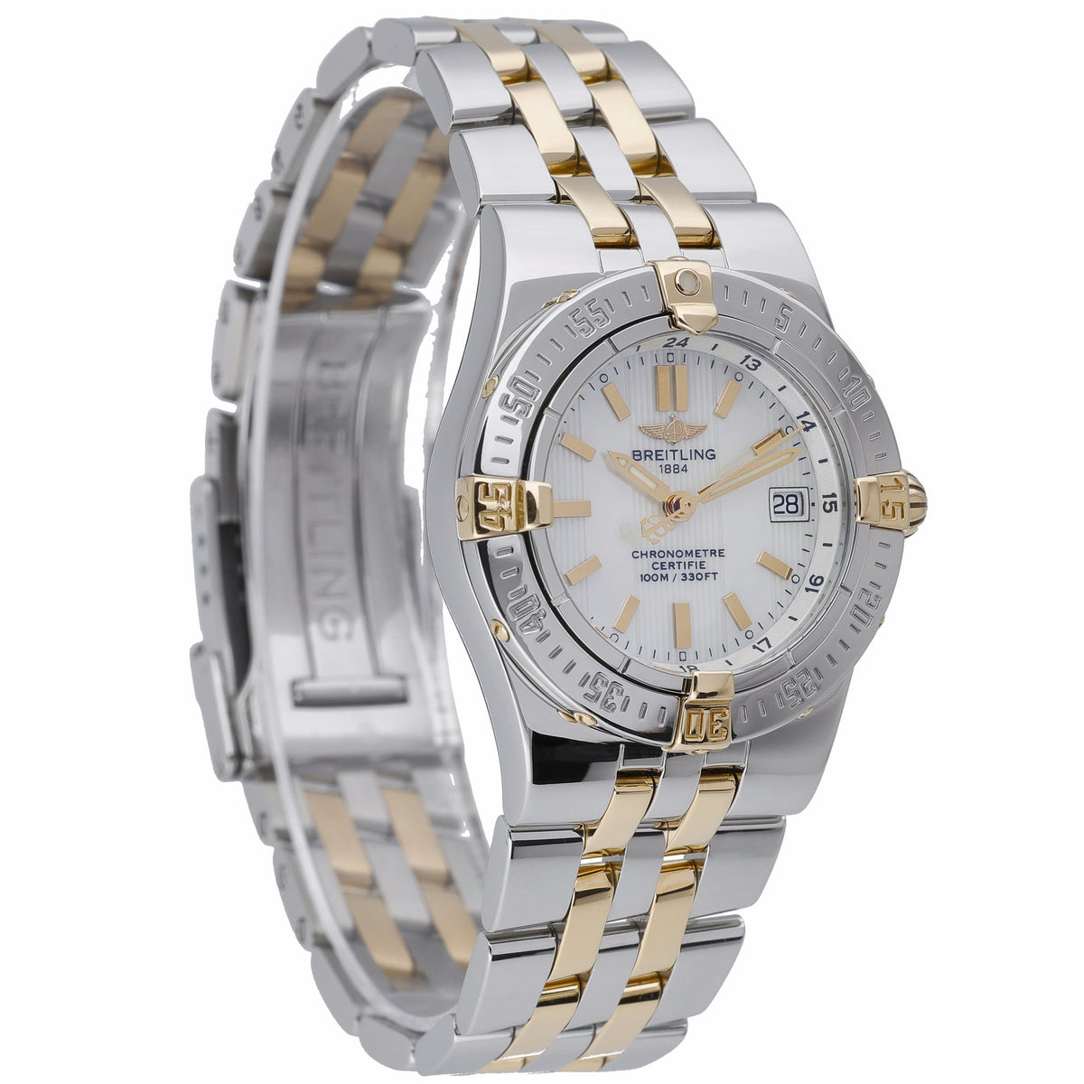 Breitling Starliner B7134012/A601 with mother of pearl dial and steel & yellow gold case - product image 4