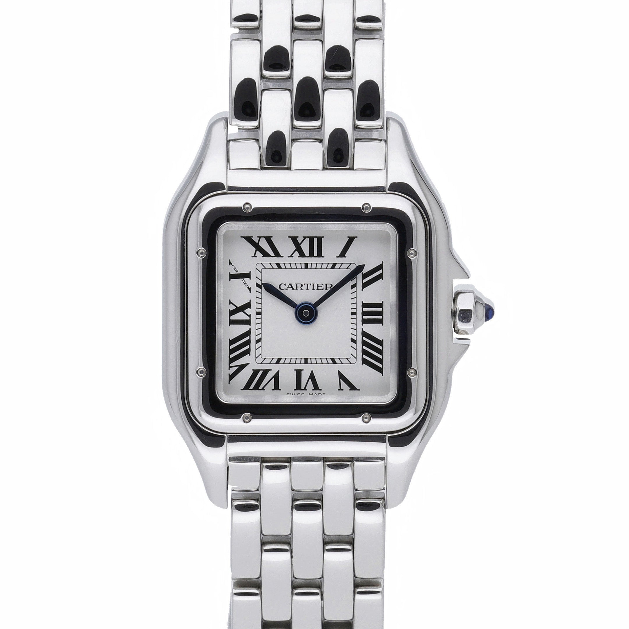 Cartier Panthère WSPN0006 with white dial and steel case