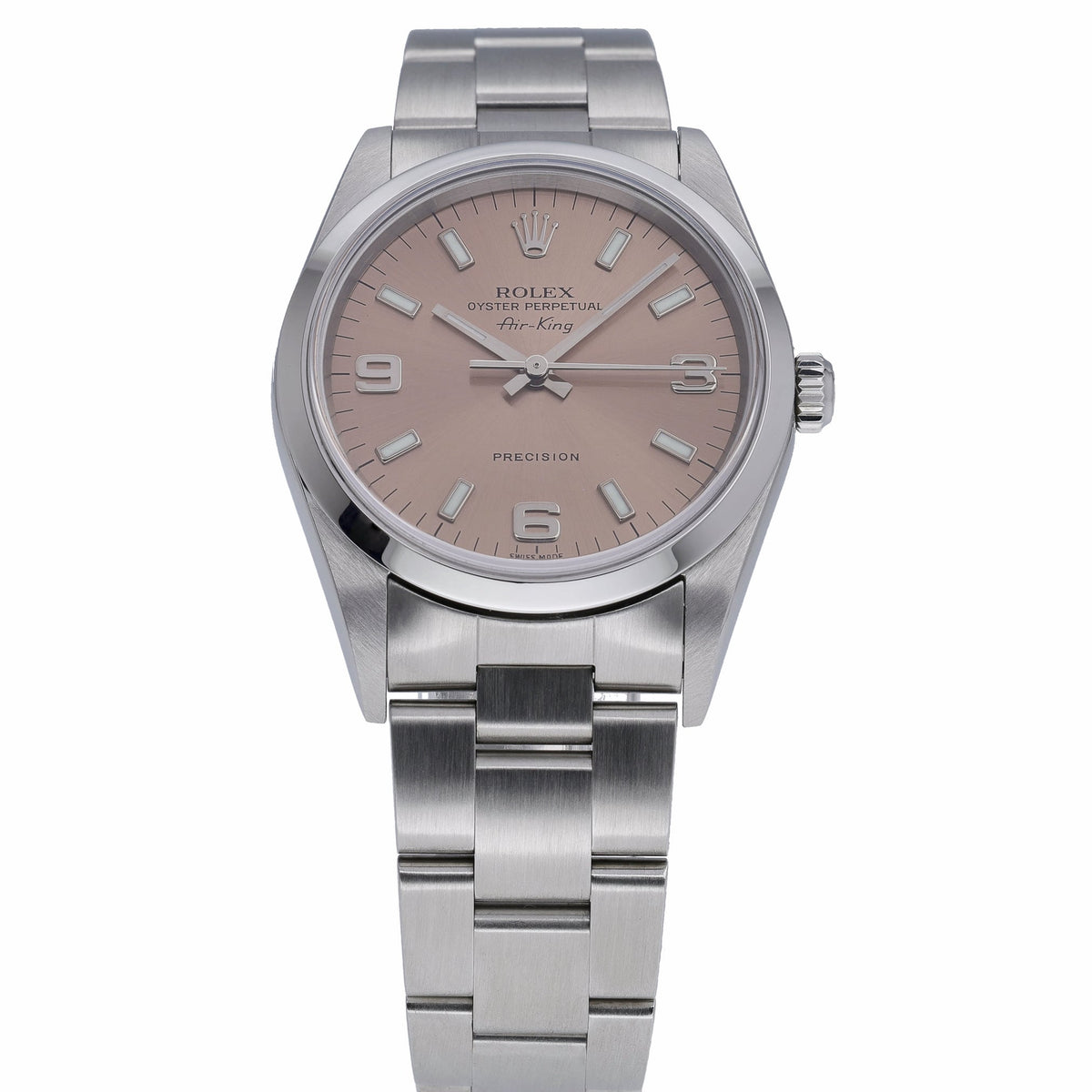 Rolex Air-King 14000M with salmon dial and oystersteel case - product image 2