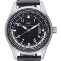 IWC Worldtimer IW326201 with black dial and steel case