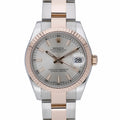 Rolex Datejust 178271 with silver dial and steel & rose gold case
