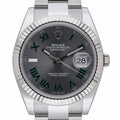 Rolex Datejust 41 126334 with slate dial and steel & white gold case