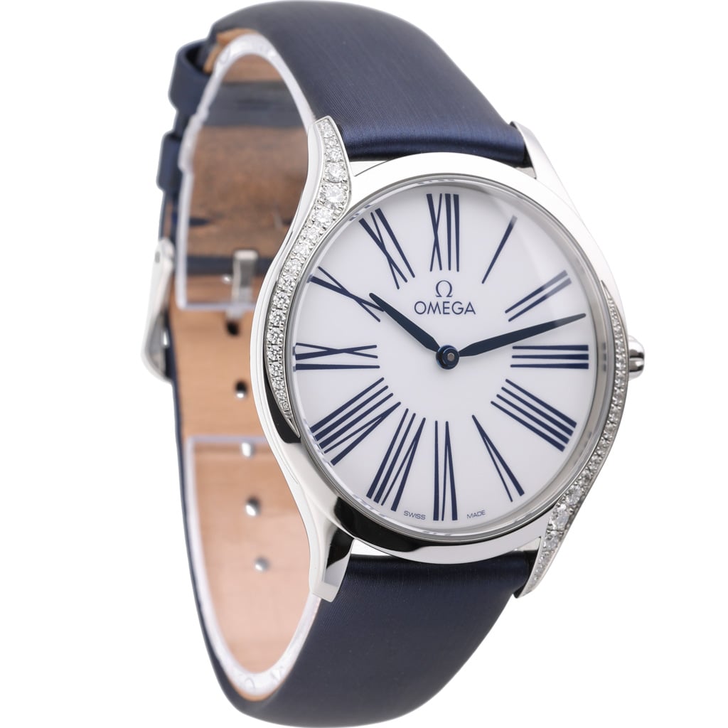Omega De Ville Tresor 428.18.36.60.04.002 with white dial and steel case - product image 3