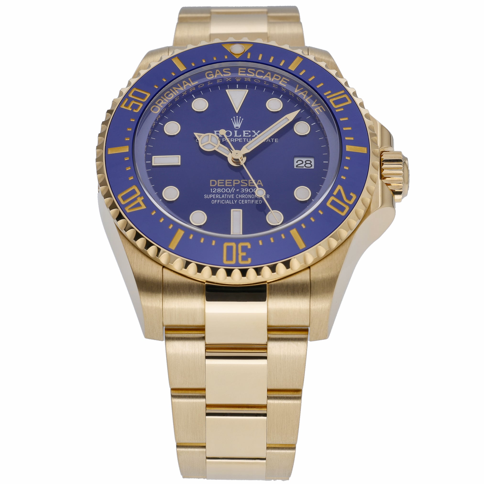 Rolex Deepsea 136668LB with blue dial and 18ct yellow gold case - product image 2