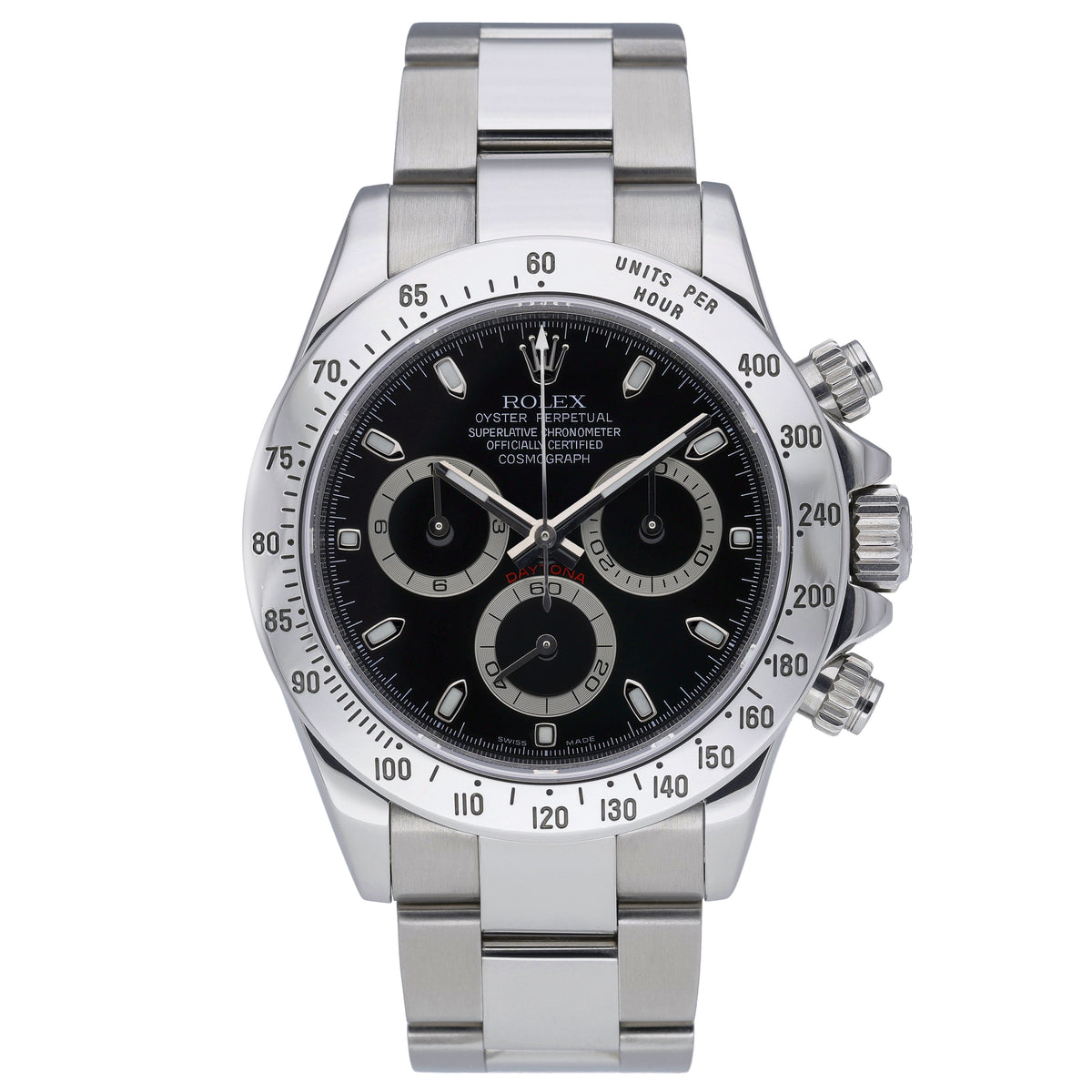 Rolex Daytona 116520 with black dial and oystersteel case - product image 2