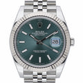 Rolex Datejust 41 126334 with green dial and steel & white gold case