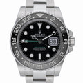 Rolex GMT-Master II 126710GRNR with black dial and oystersteel case