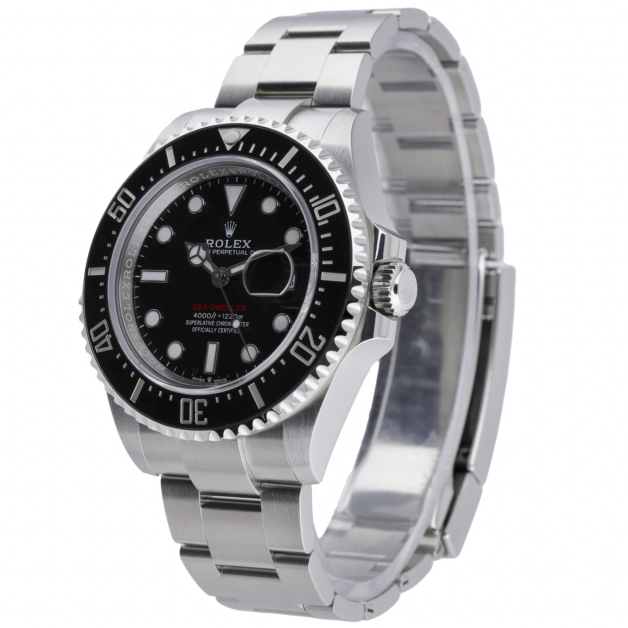 Rolex Sea-Dweller 126600 with black dial and oystersteel case - product image 3