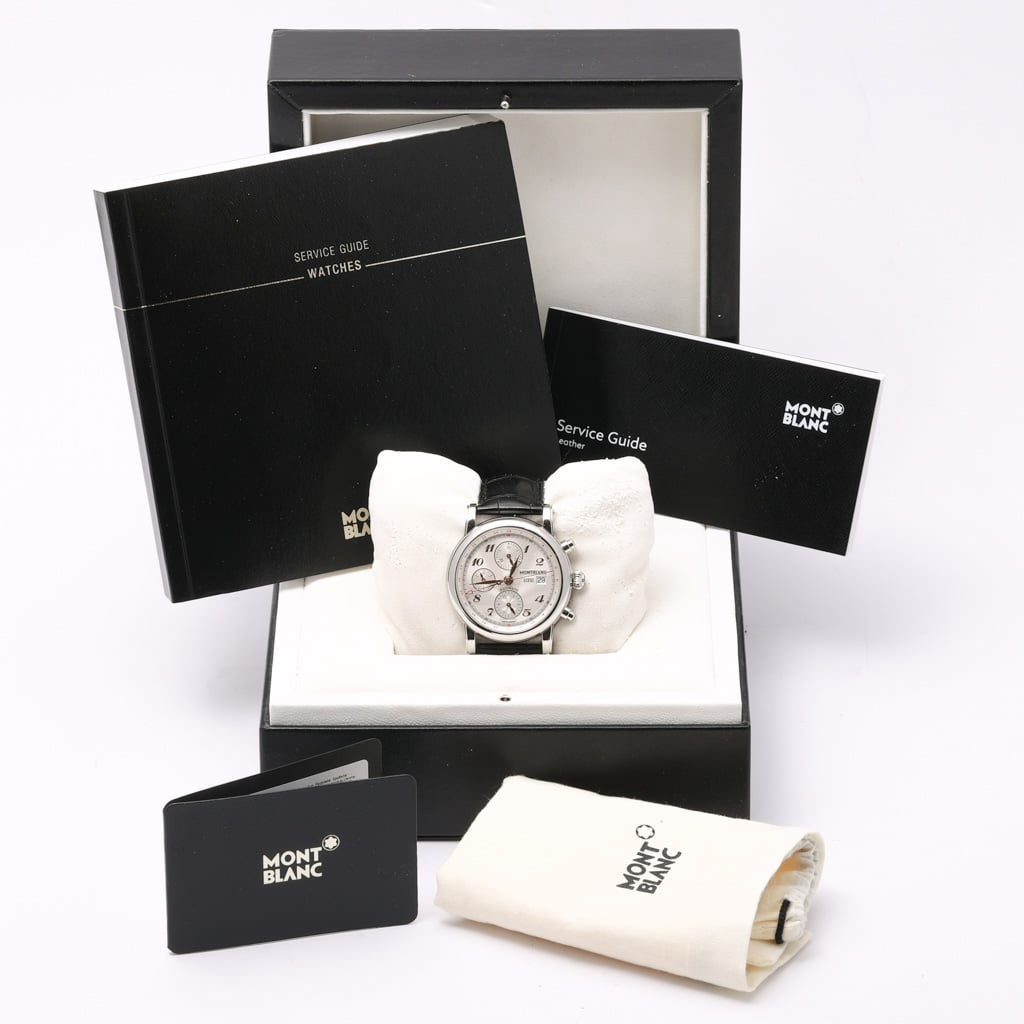 Montblanc Star 4810 110590 with silver dial and steel case - product image 4