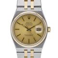 Rolex Oysterquartz 17013 with champagne dial and steel & yellow gold case