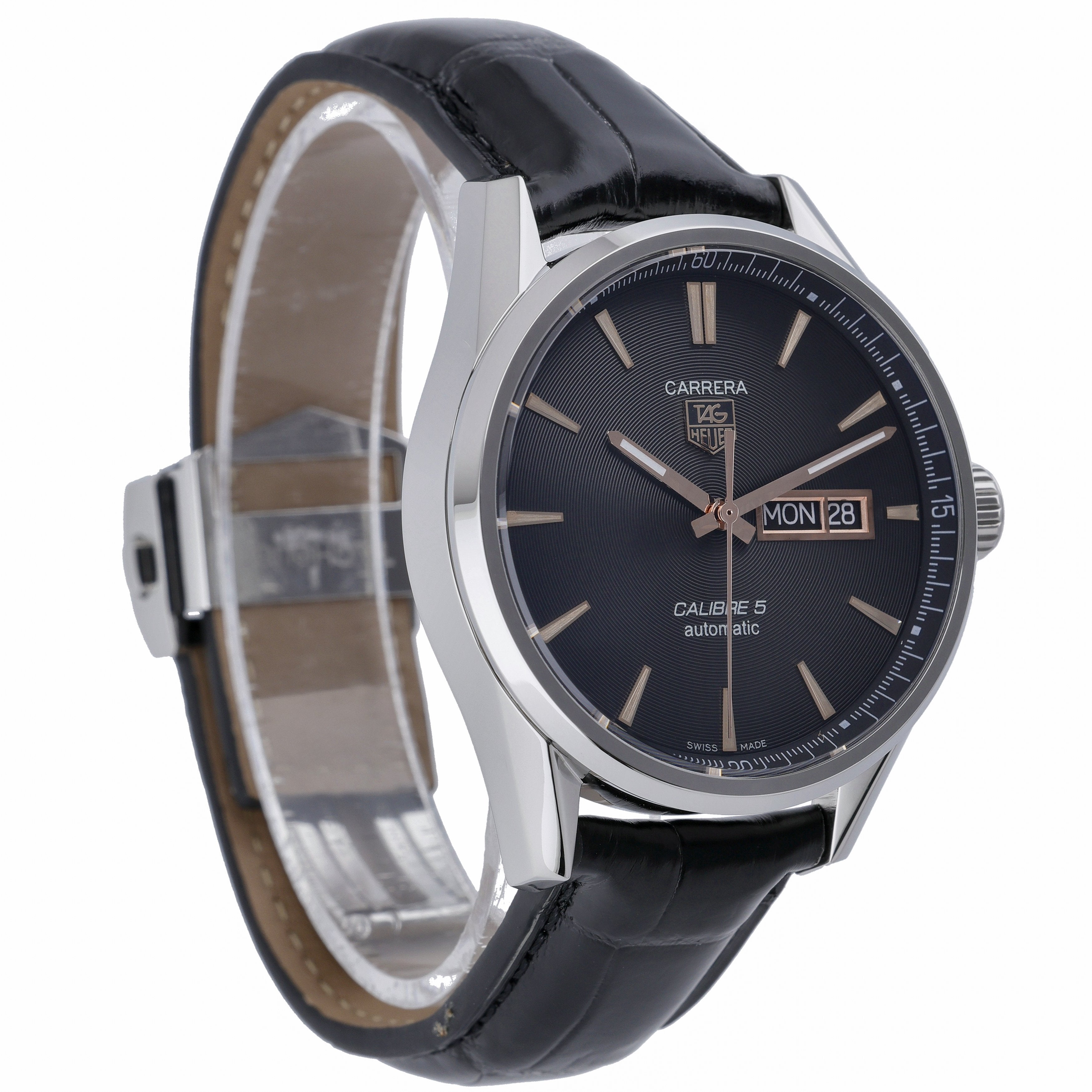 Tag Heuer Carrera WAR201C with black dial and steel case - product image 4