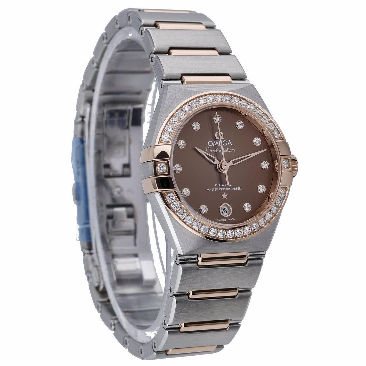 Omega Constellation 131.25.29.20.63.001 with brown dial and steel & rose gold case - product image 4