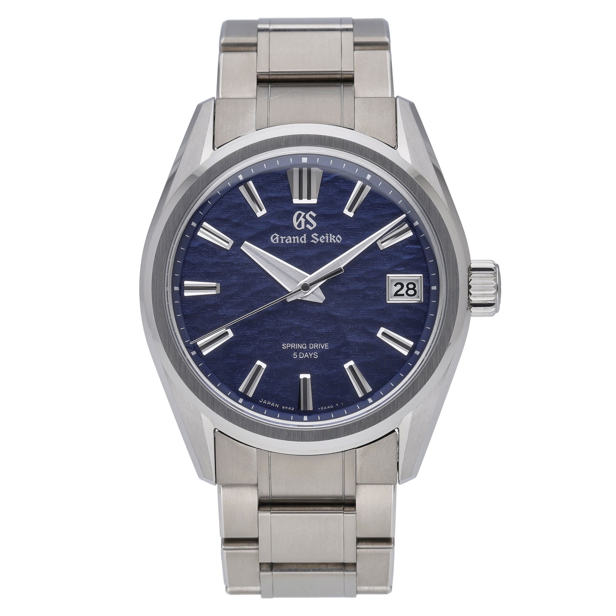 Grand Seiko Evolution 9 Collection SLGA019G with blue dial and titanium case - product image 2