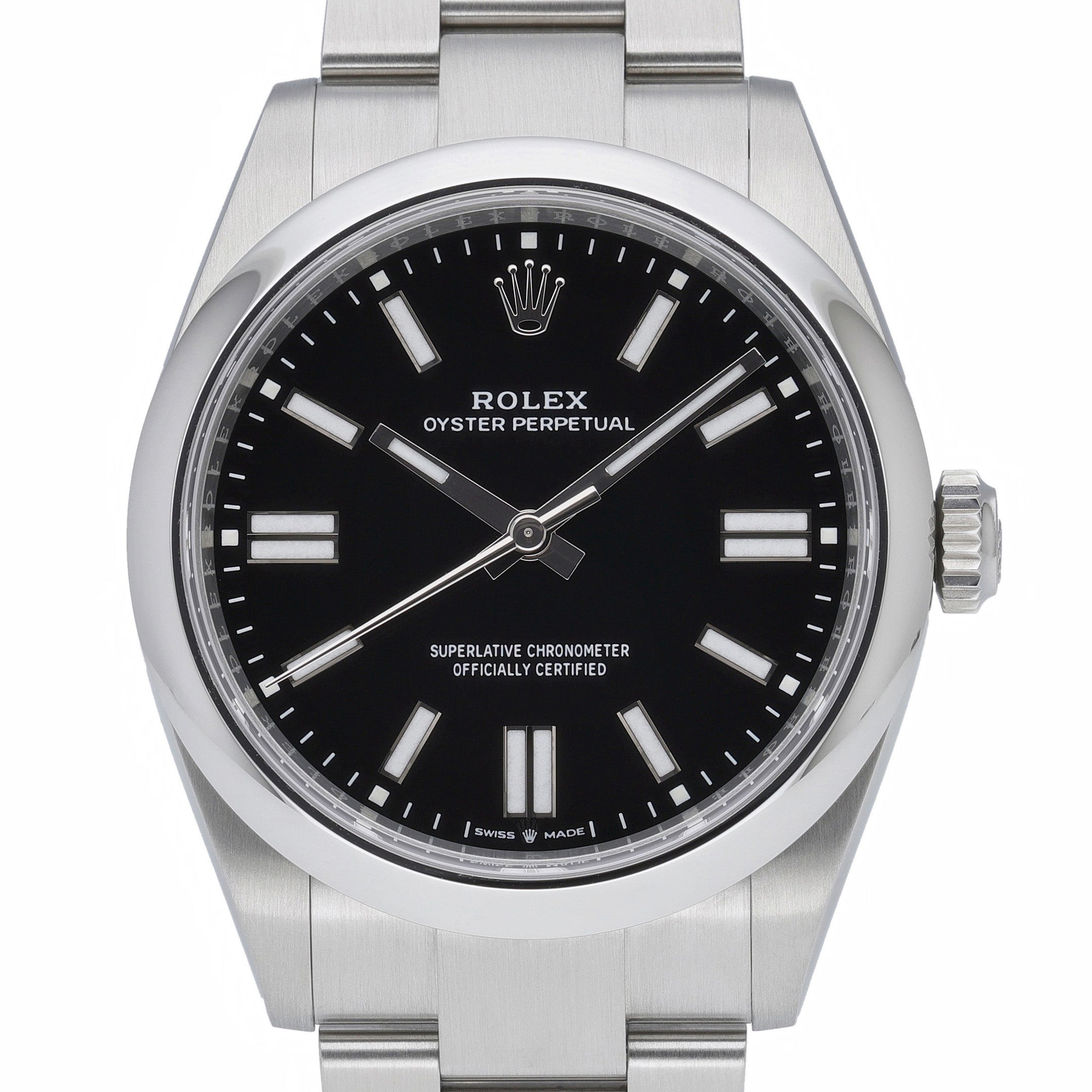 Rolex Rolex Oyster Perpetual 41 134300 with black dial and oystersteel case