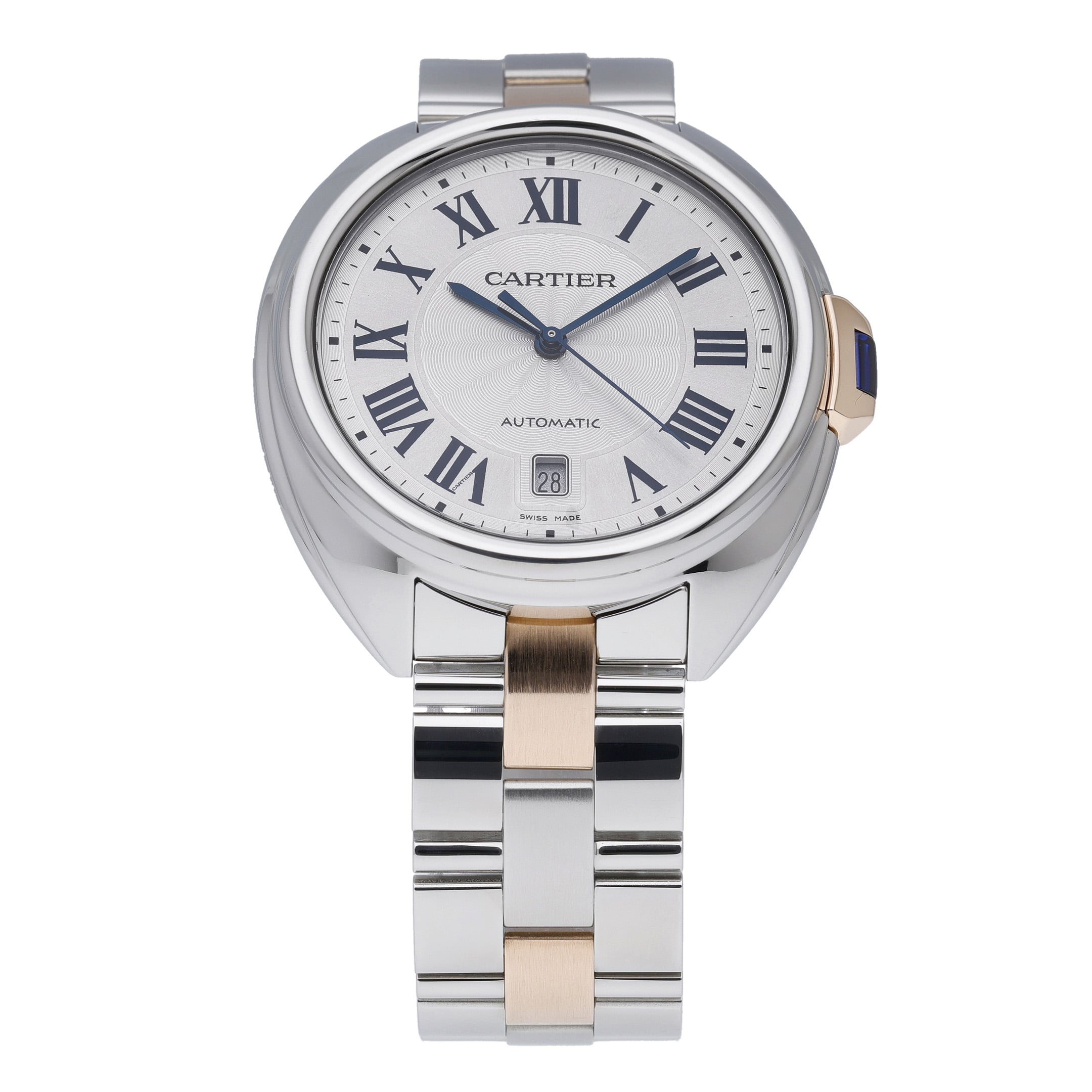 Cartier Clé de Cartier W2CL0002 with silver dial and steel case - product image 3