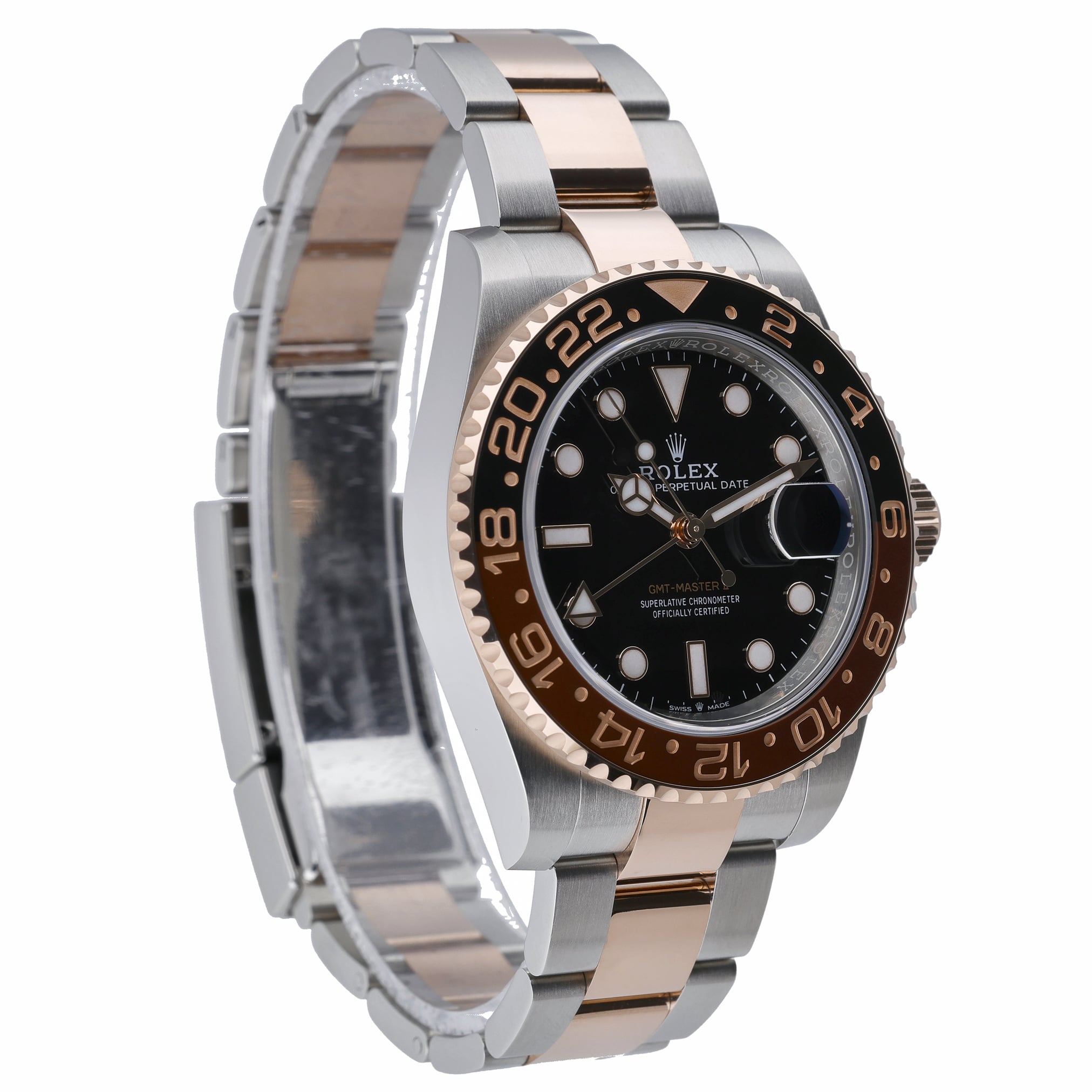 Rolex GMT-Master II 126711CHNR with black dial and steel & rose gold case - product image 4