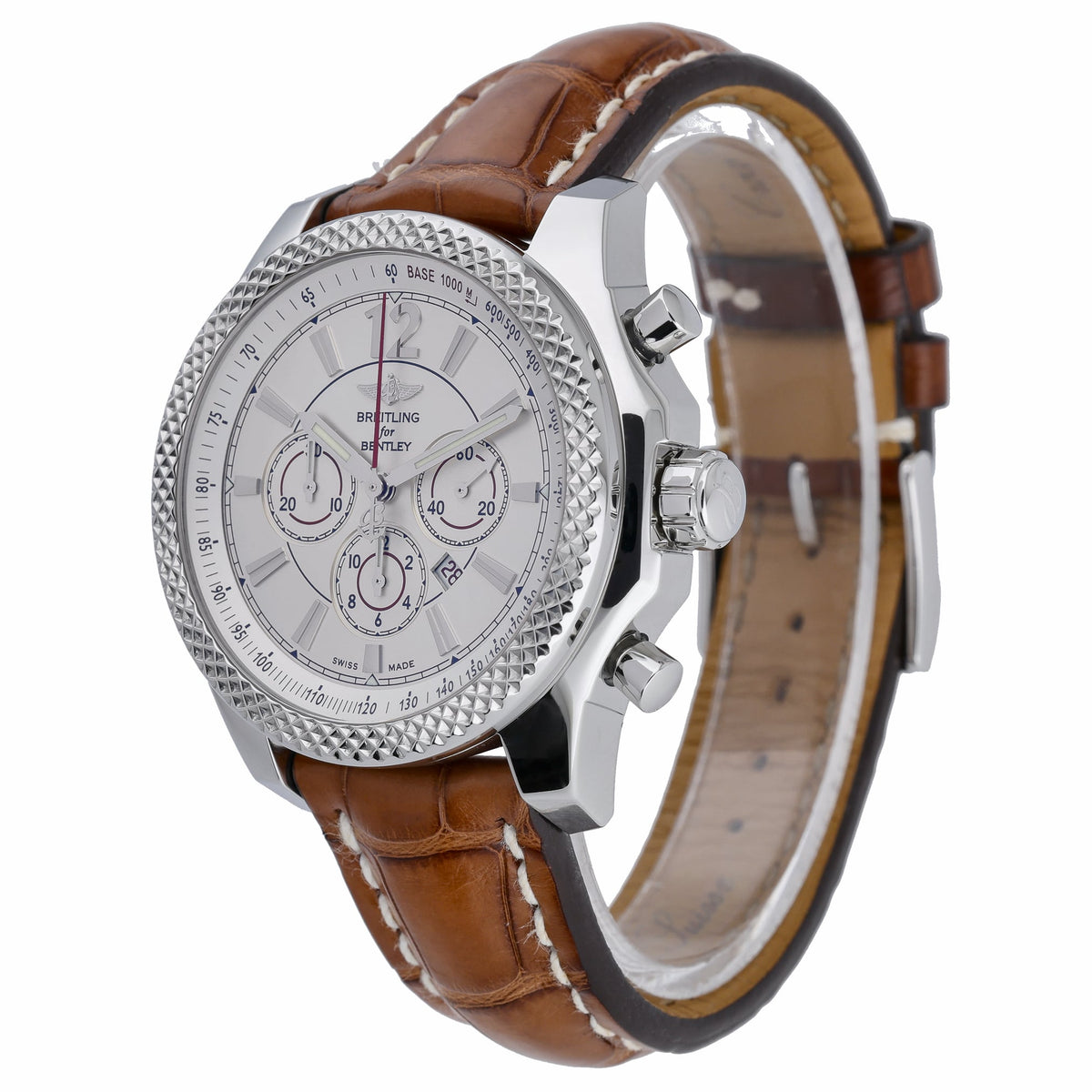 Breitling Bentley Barnato A41390 with silver dial and steel case - product image 3