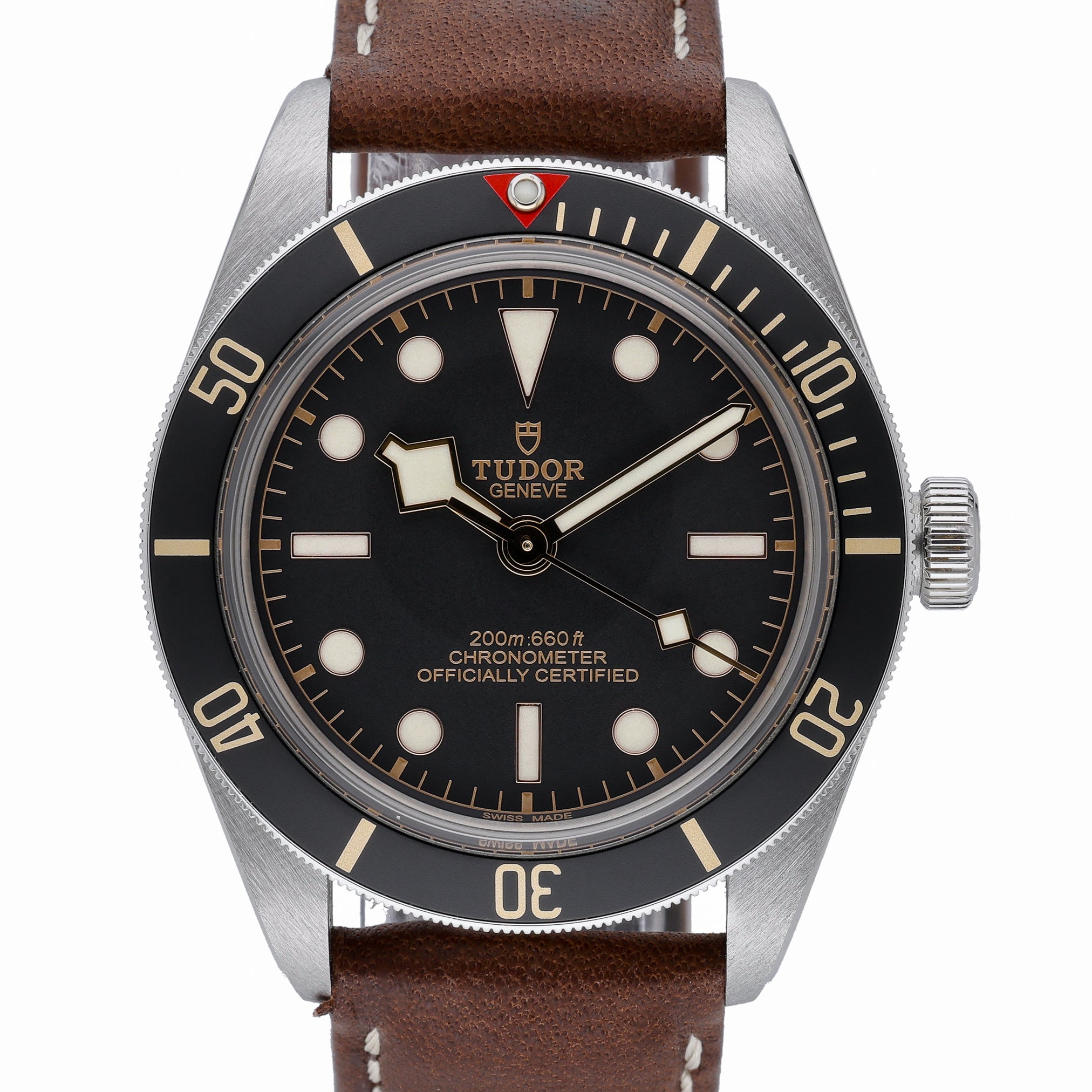 Tudor Black Bay 58 M79030N with black dial and steel case