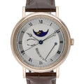 Breguet CLASSIQUE 7787BR/12/9V6 with silver dial and 18ct rose gold case