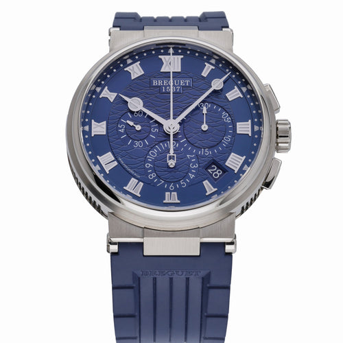 Breguet Marine 5527BB/Y2/5WV with blue dial and 18ct white gold case - product image 2